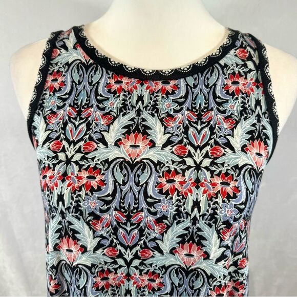 Loft all over print shift dress size XS petite - Picture 2 of 5